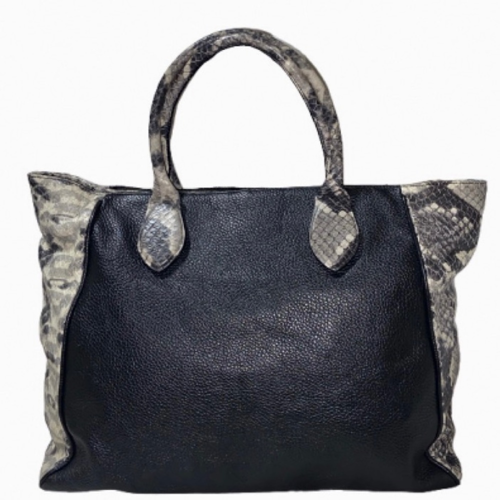 Claudia Firenze calf hair and pebble leather, excellent condition - Picture 3 of 6